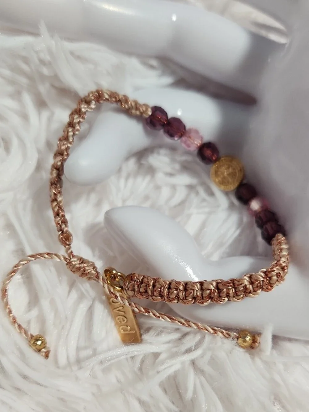 Advent Blessing Pullstring Bracelet